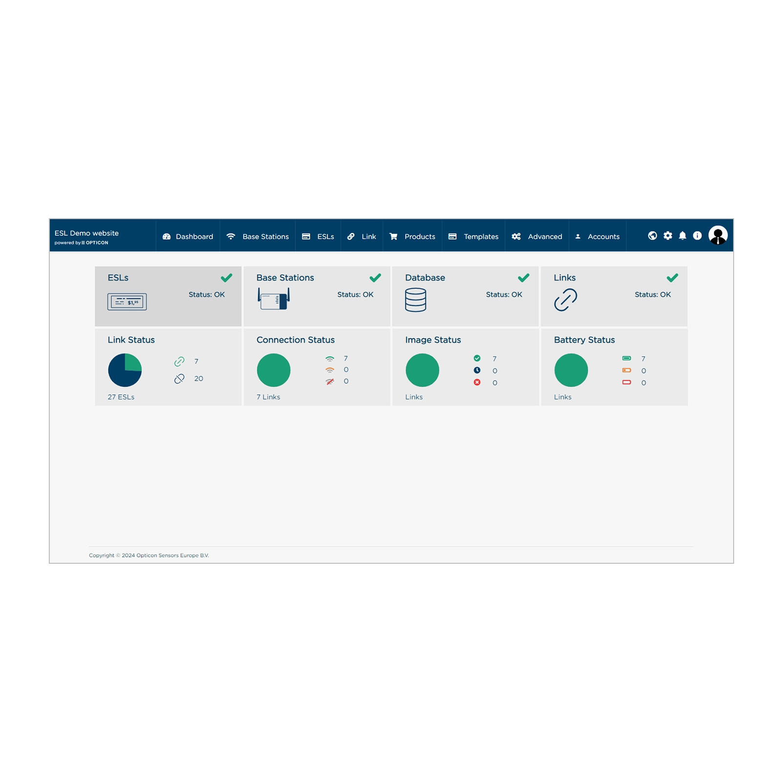 ESL-dashboard-2024 ESL Web Server Software – Image 1